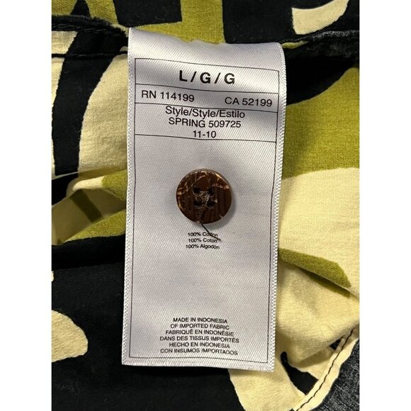 Quiksilver Mens Short Sleeve Hawaiian Shirt Size Large L Gray Tribal Hawaiian EU - Picture 7 of 8